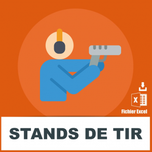 Adresses e-mails stands de tir