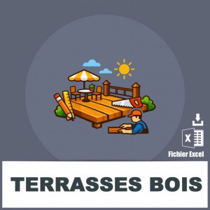 Adresses emails terrasses bois