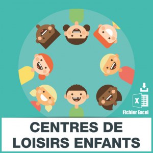 Emails centres vacances enfants et loisirs