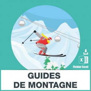 Adresses e-mails guide de montagne